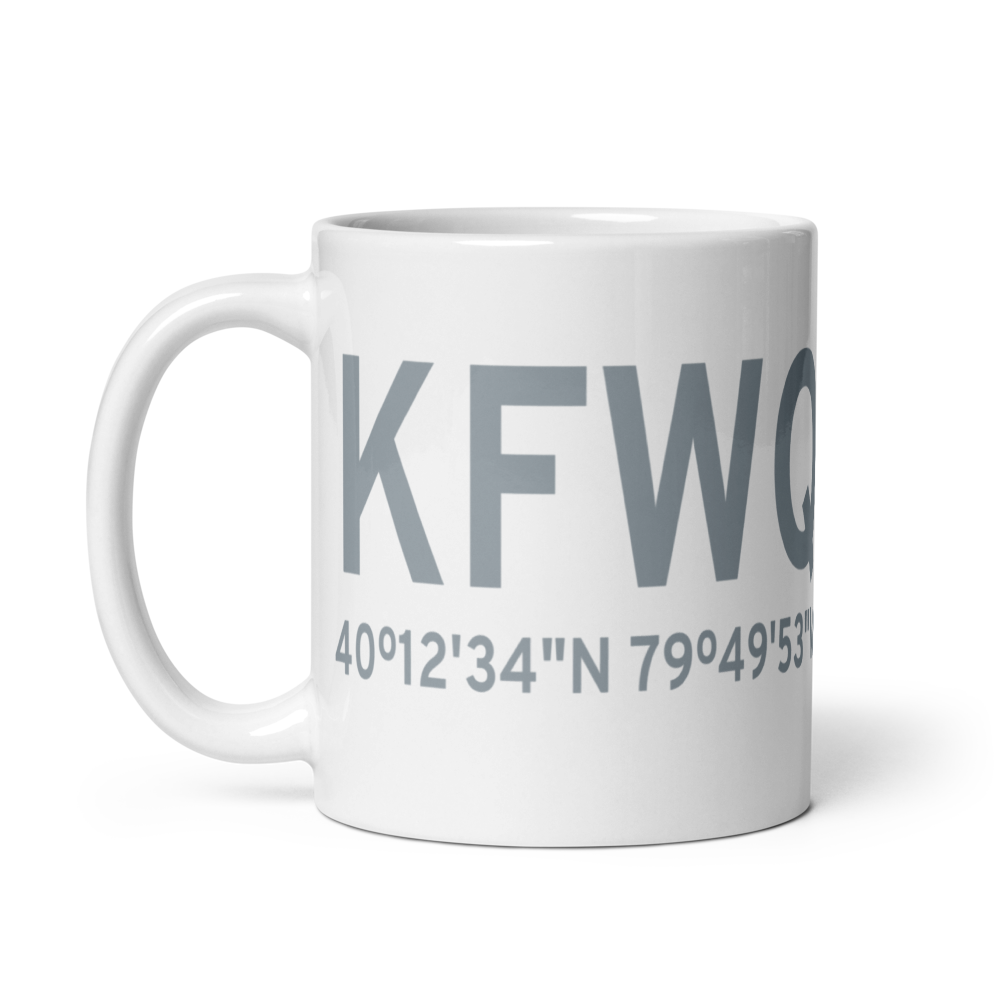 Rostraver Airport (KFWQ) ICAO Mug 