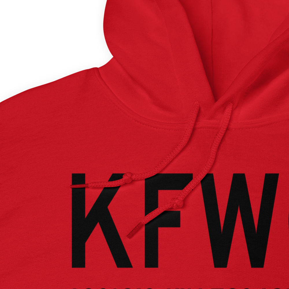 Rostraver Airport (KFWQ) ICAO Hoodie Sweatshirt 