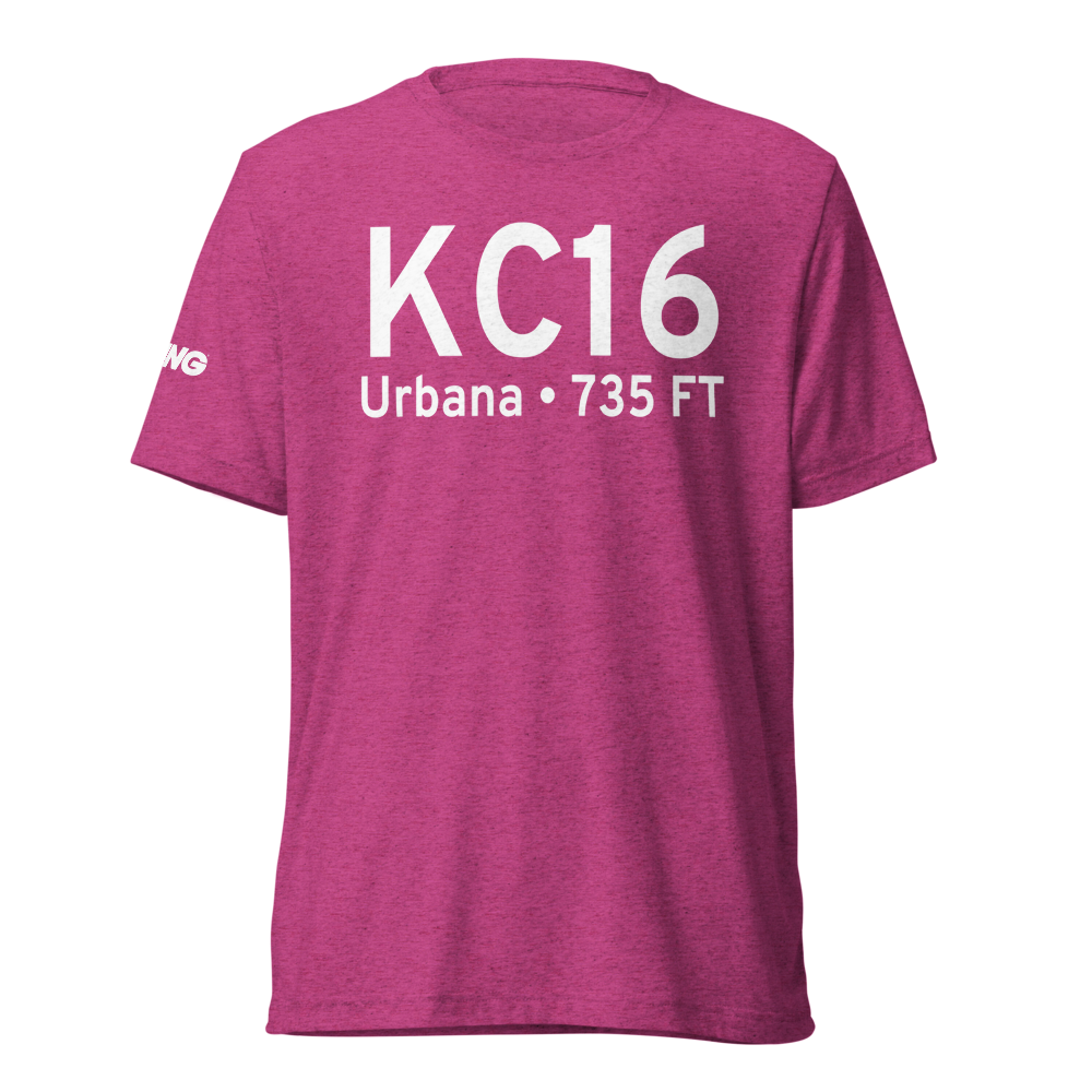 Frasca Field (KC16) ICAO Tri-blend T-Shirt 