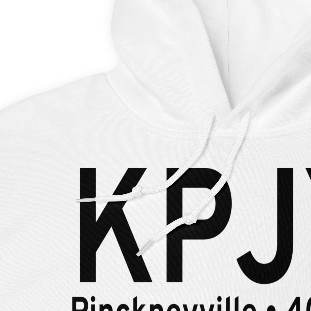 Pinckneyville Du Quoin Airport (KPJY) ICAO Hoodie Sweatshirt 