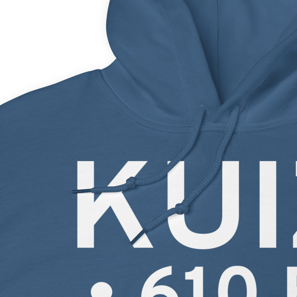 Berz-Macomb Airport (KUIZ) ICAO Hoodie Sweatshirt 