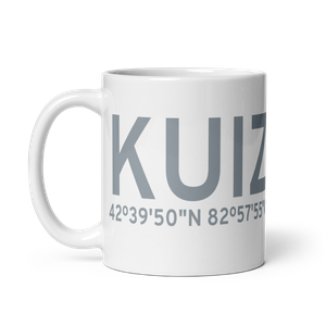 Berz-Macomb Airport (KUIZ) ICAO Mug