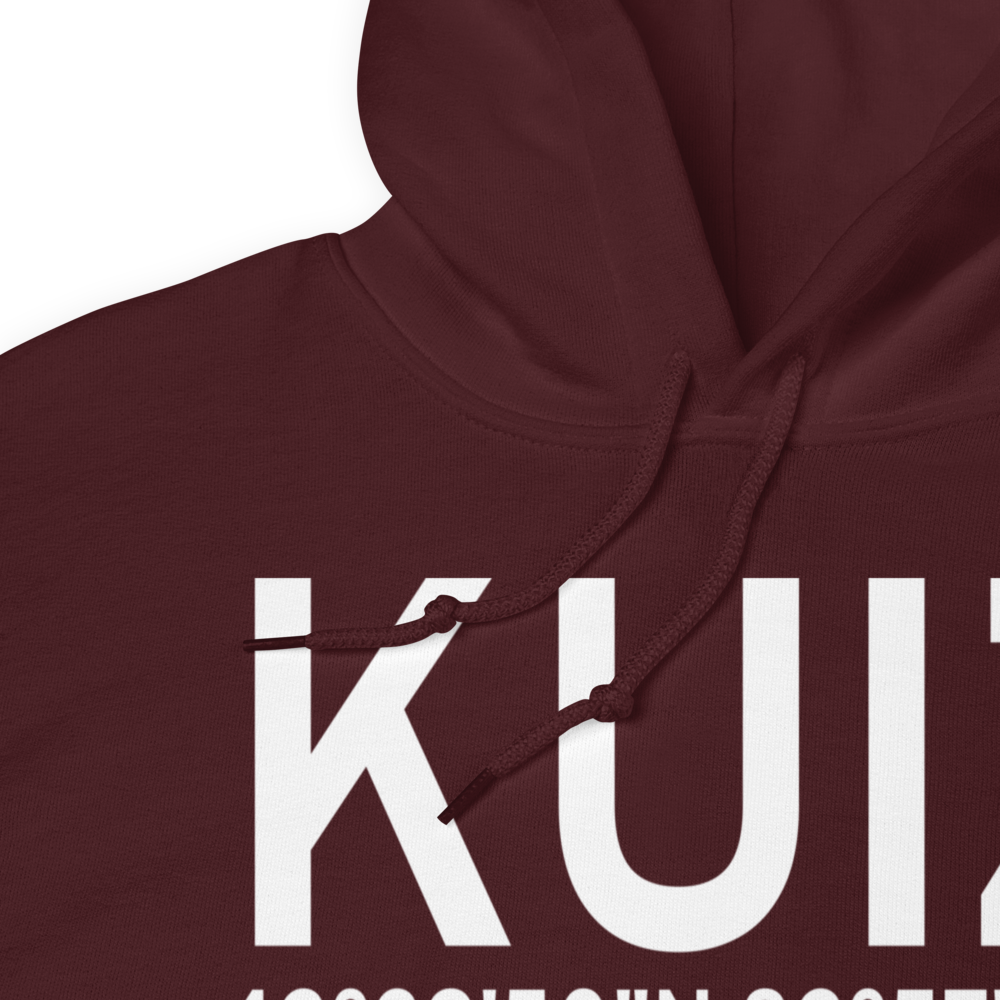 Berz-Macomb Airport (KUIZ) ICAO Hoodie Sweatshirt 