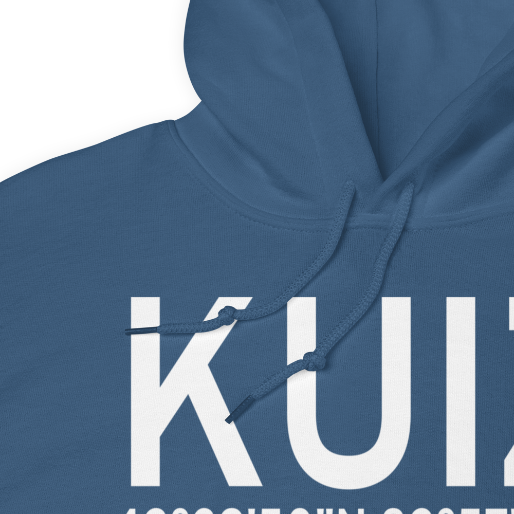 Berz-Macomb Airport (KUIZ) ICAO Hoodie Sweatshirt 