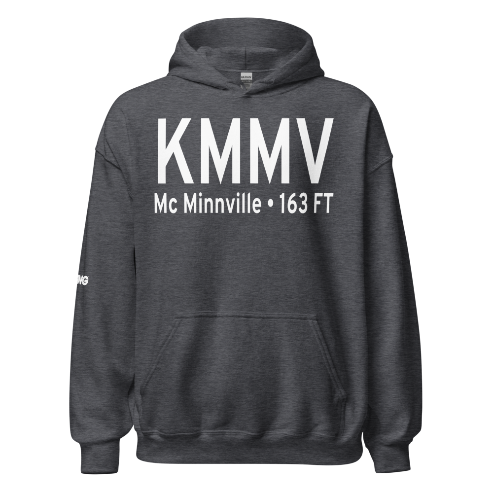 Mc Minnville Municipal Airport (KMMV) ICAO Hoodie Sweatshirt 