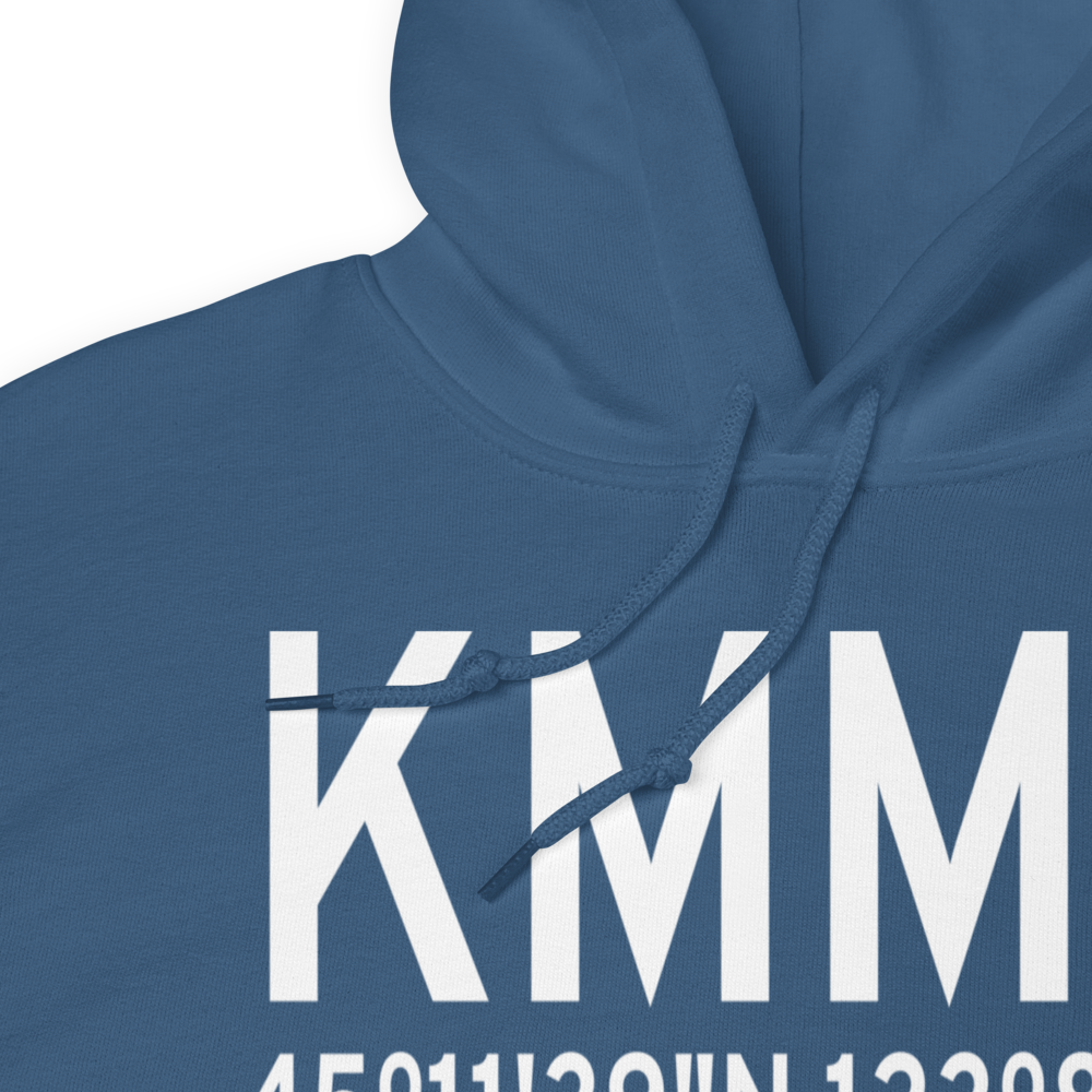 Mc Minnville Municipal Airport (KMMV) ICAO Hoodie Sweatshirt 