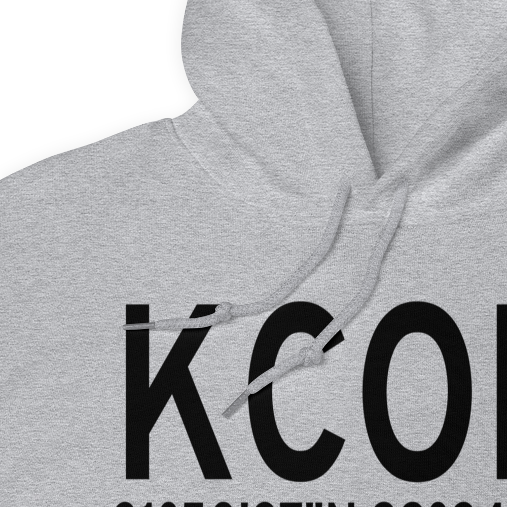 Coleman Municipal Airport (KCOM) ICAO Hoodie Sweatshirt 