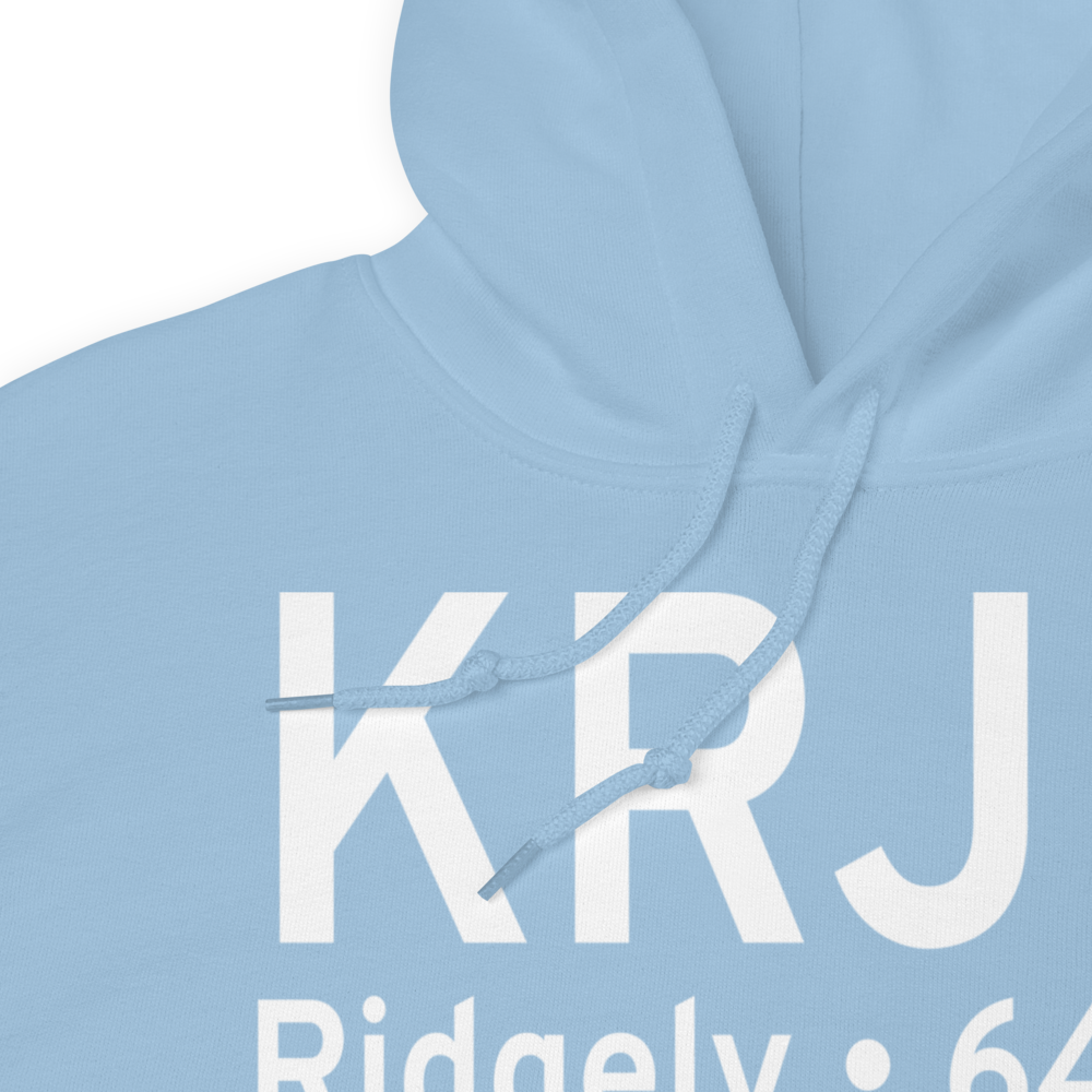 Ridgely Airpark (KRJD) ICAO Hoodie Sweatshirt 