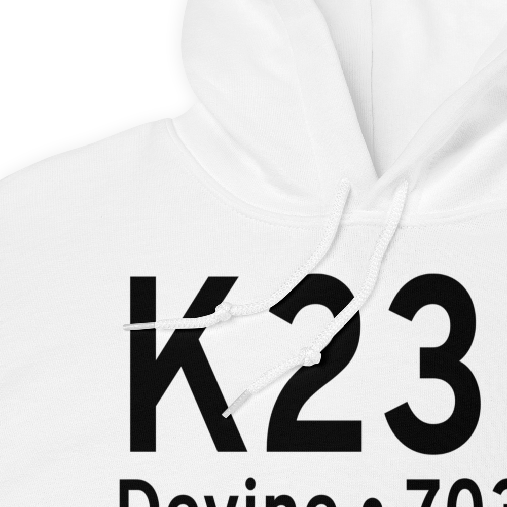 Devine Municipal Airport (K23R) ICAO Hoodie Sweatshirt 