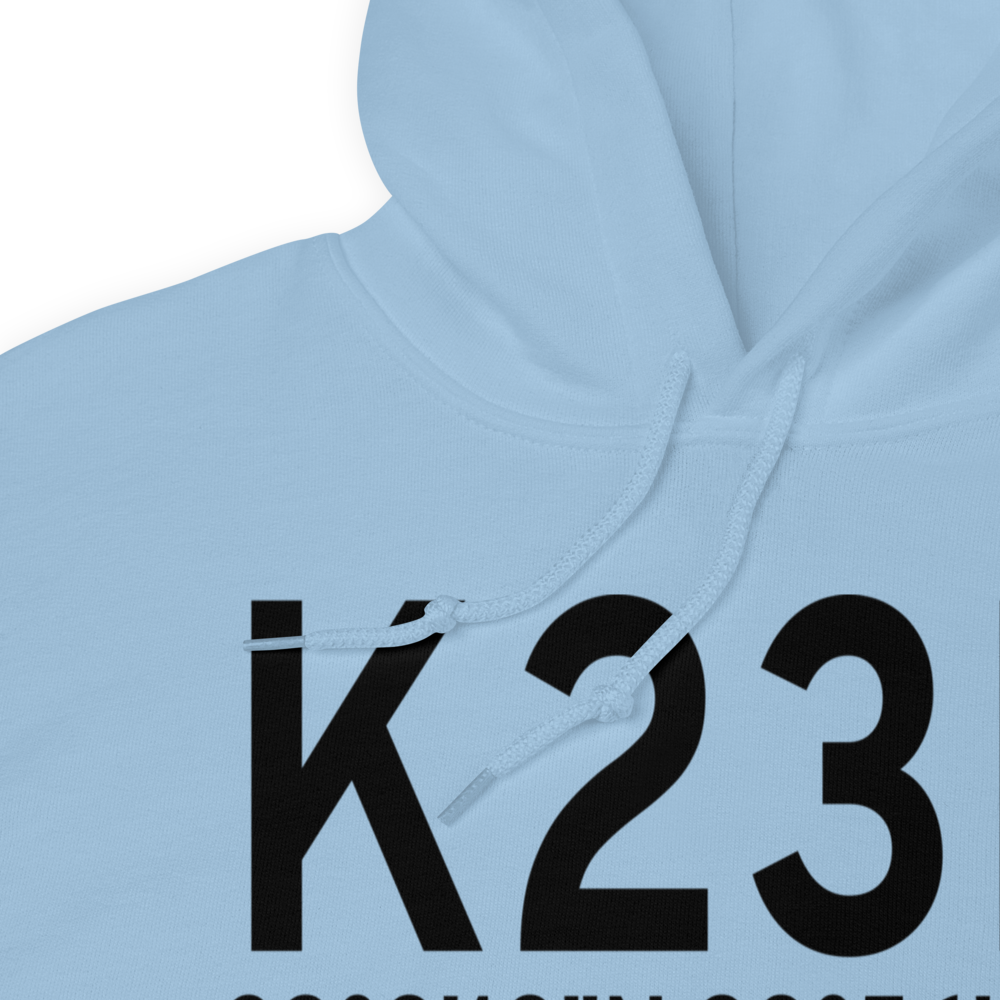 Devine Municipal Airport (K23R) ICAO Hoodie Sweatshirt 
