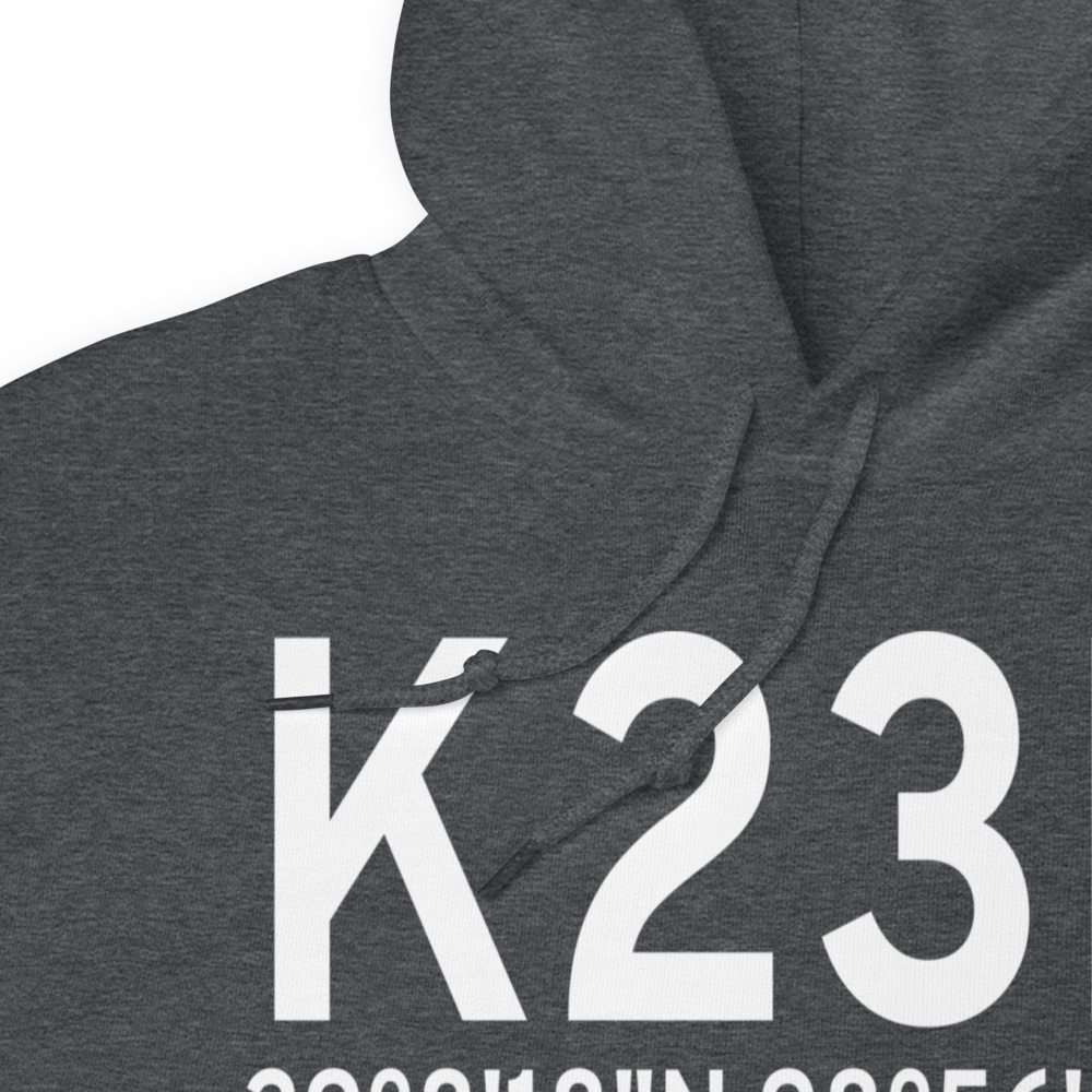 Devine Municipal Airport (K23R) ICAO Hoodie Sweatshirt 