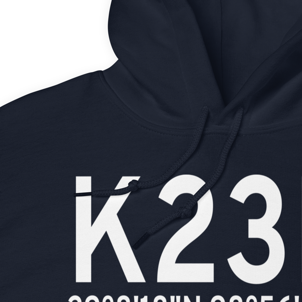 Devine Municipal Airport (K23R) ICAO Hoodie Sweatshirt 