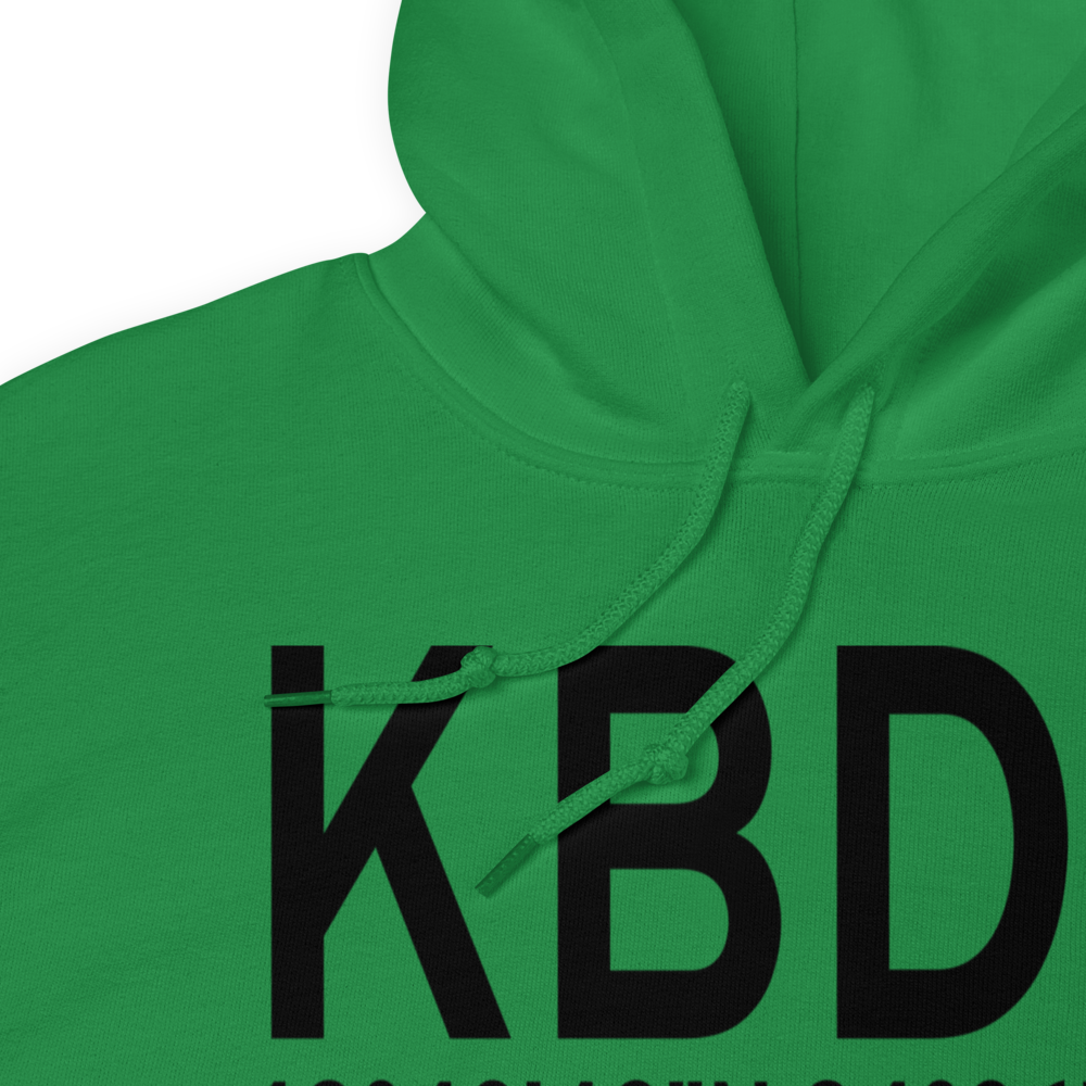 Baudette International Airport (KBDE) ICAO Hoodie Sweatshirt 