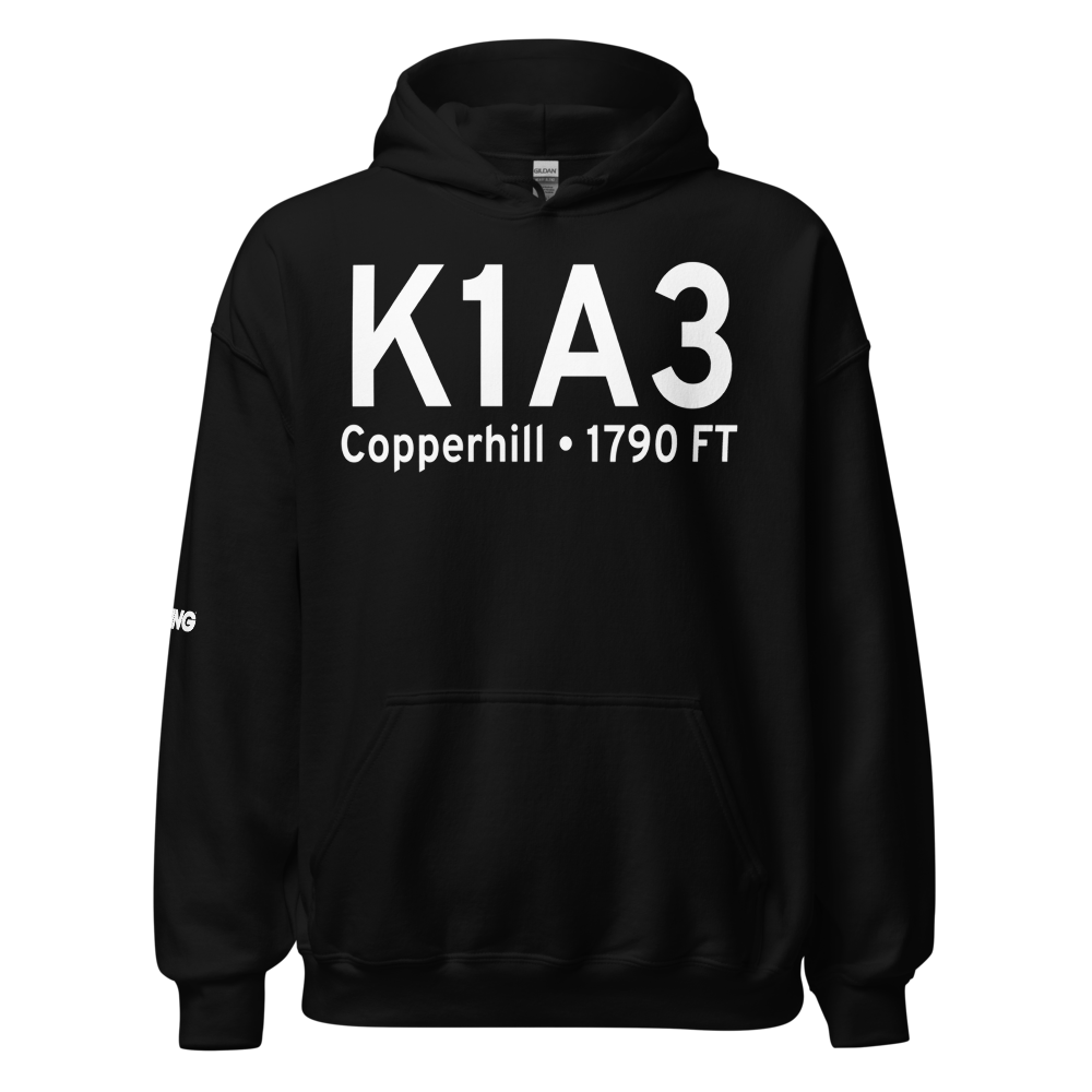 Martin Campbell Field (K1A3) ICAO Hoodie Sweatshirt 