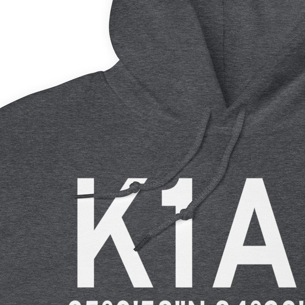 Martin Campbell Field (K1A3) ICAO Hoodie Sweatshirt 