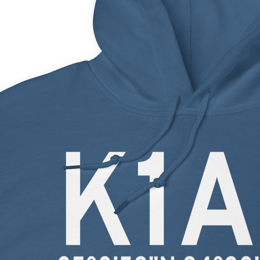 Martin Campbell Field (K1A3) ICAO Hoodie Sweatshirt 