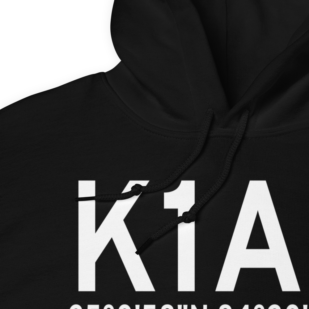 Martin Campbell Field (K1A3) ICAO Hoodie Sweatshirt 
