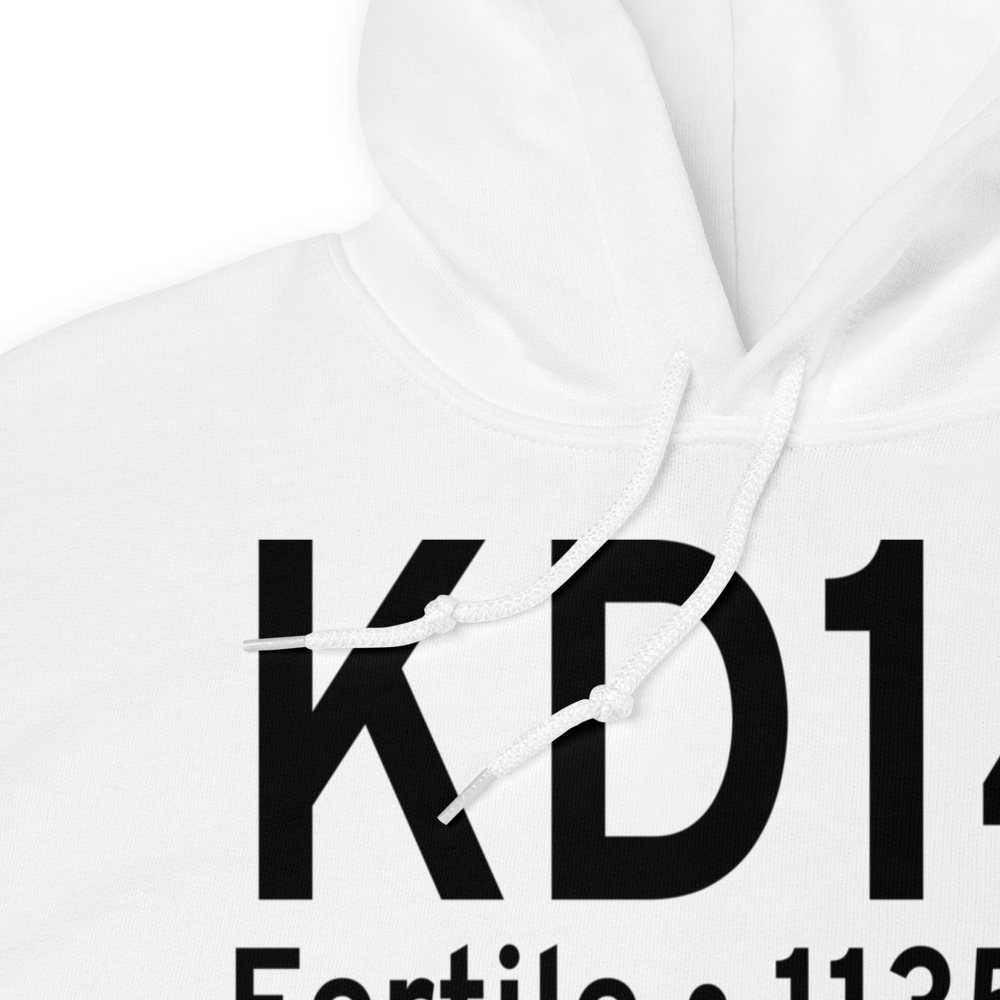Fertile Municipal Airport (KD14) ICAO Hoodie Sweatshirt 