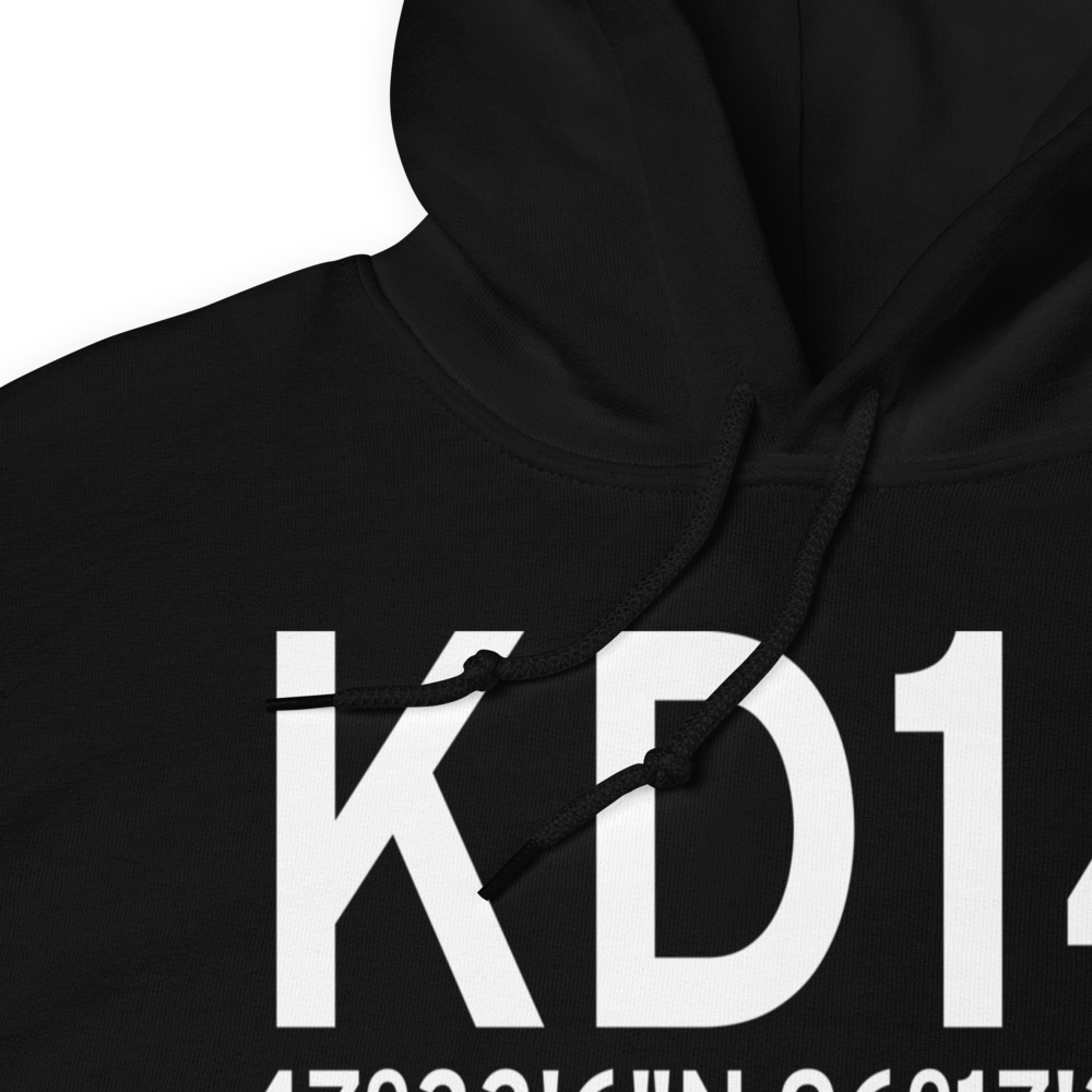 Fertile Municipal Airport (KD14) ICAO Hoodie Sweatshirt 