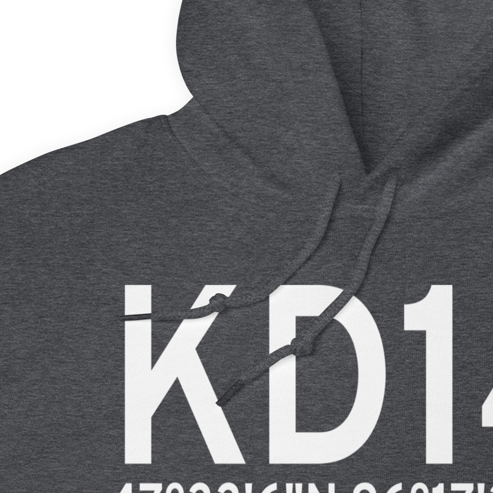 Fertile Municipal Airport (KD14) ICAO Hoodie Sweatshirt 