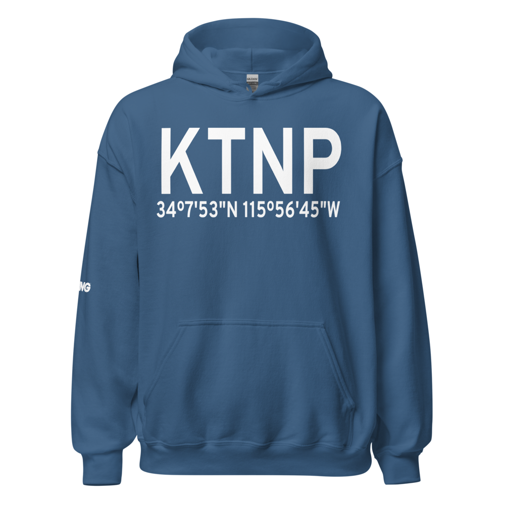 Twentynine Palms Airport (KTNP) ICAO Hoodie Sweatshirt 