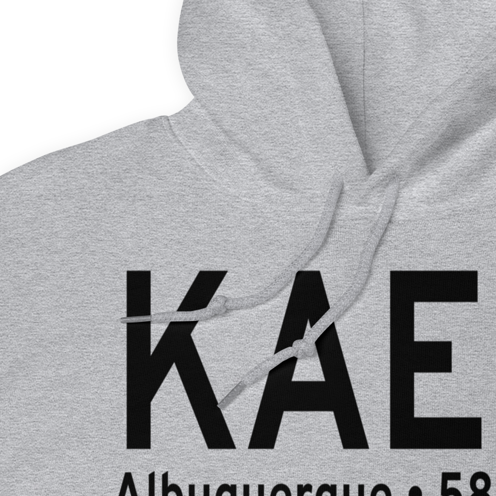 Double Eagle II Airport (KAEG) ICAO Hoodie Sweatshirt 