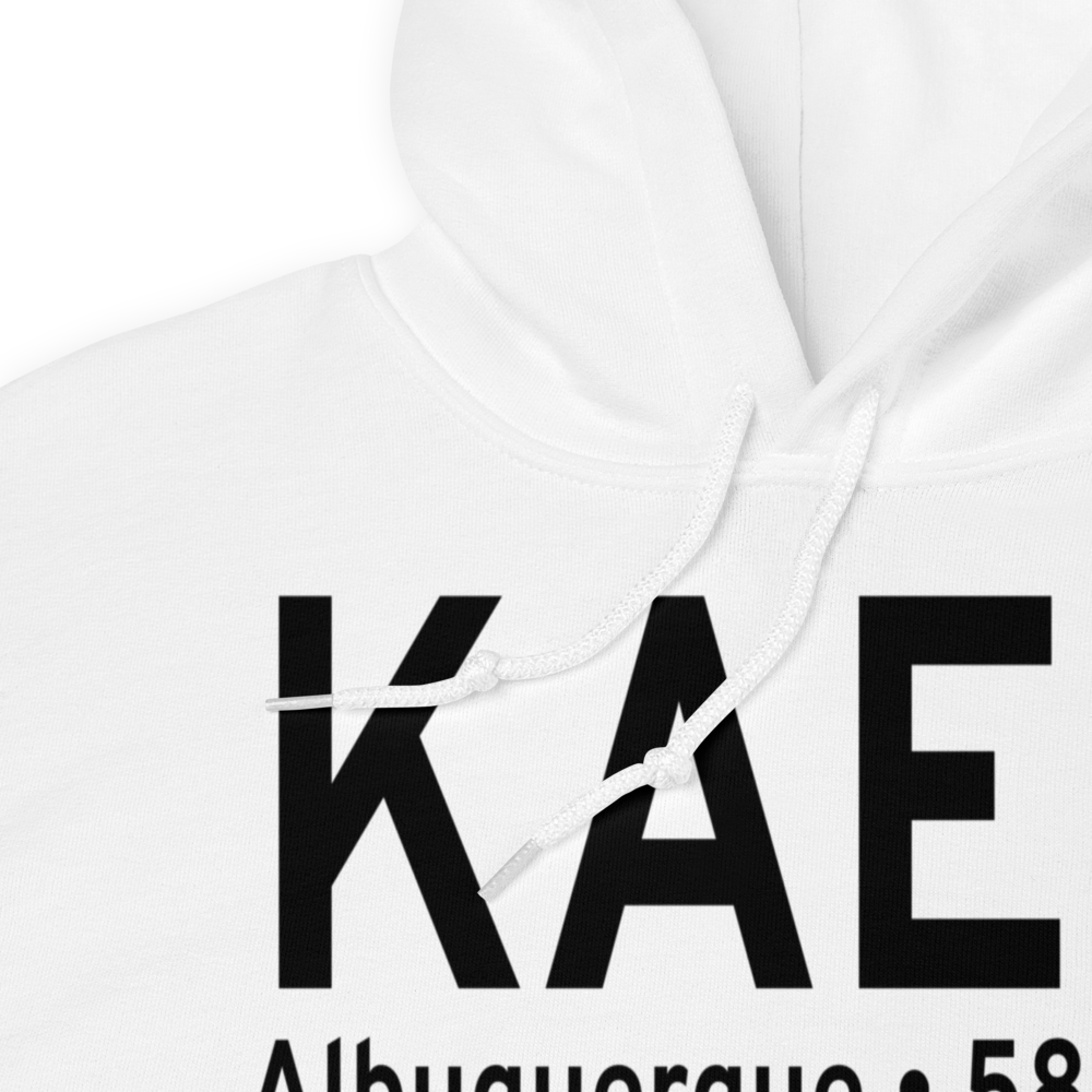 Double Eagle II Airport (KAEG) ICAO Hoodie Sweatshirt 