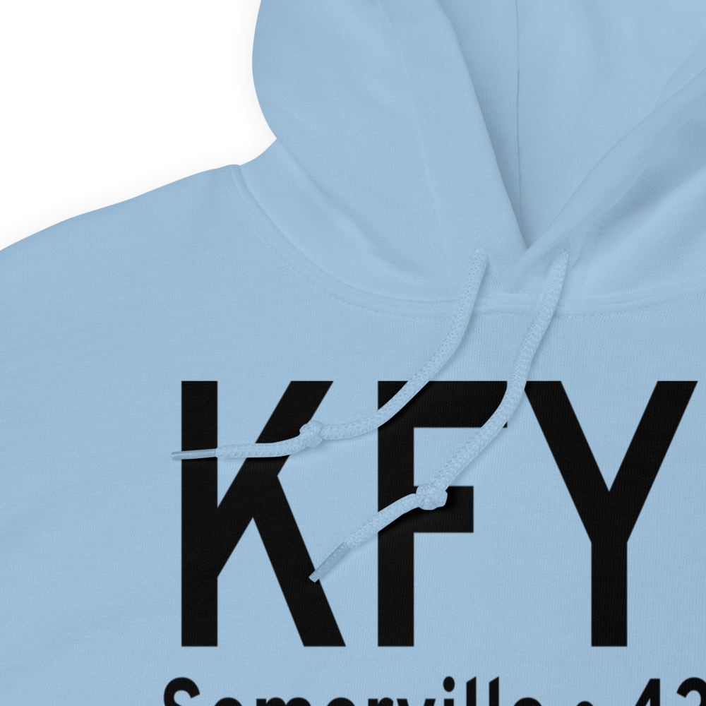 Fayette County Airport (KFYE) ICAO Hoodie Sweatshirt 