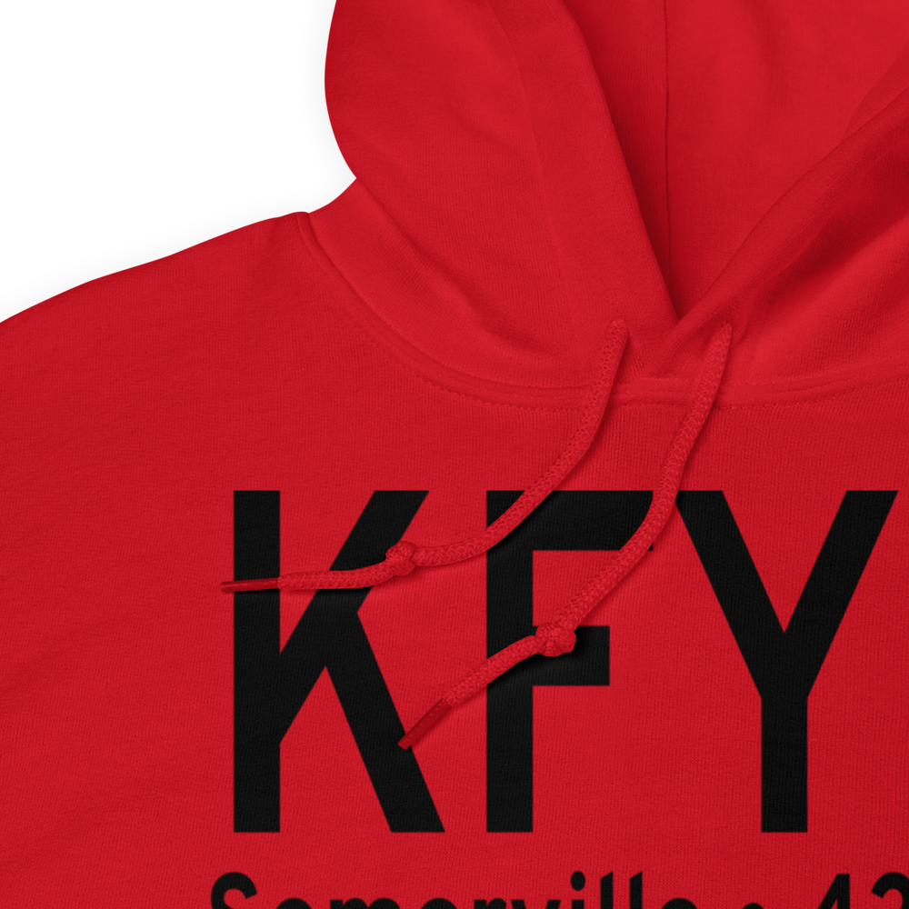 Fayette County Airport (KFYE) ICAO Hoodie Sweatshirt 