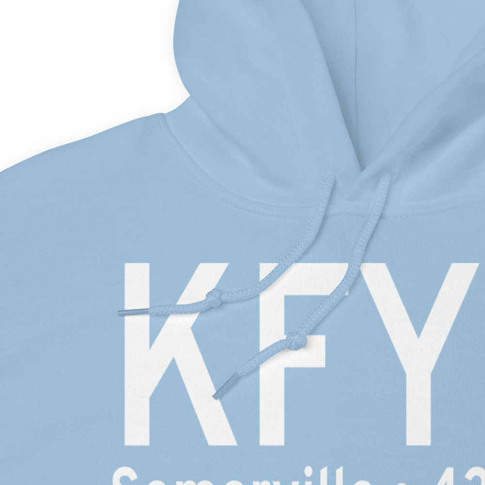 Fayette County Airport (KFYE) ICAO Hoodie Sweatshirt 