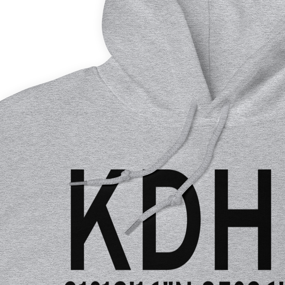 Dothan Regional Airport (KDHN) ICAO Hoodie Sweatshirt 