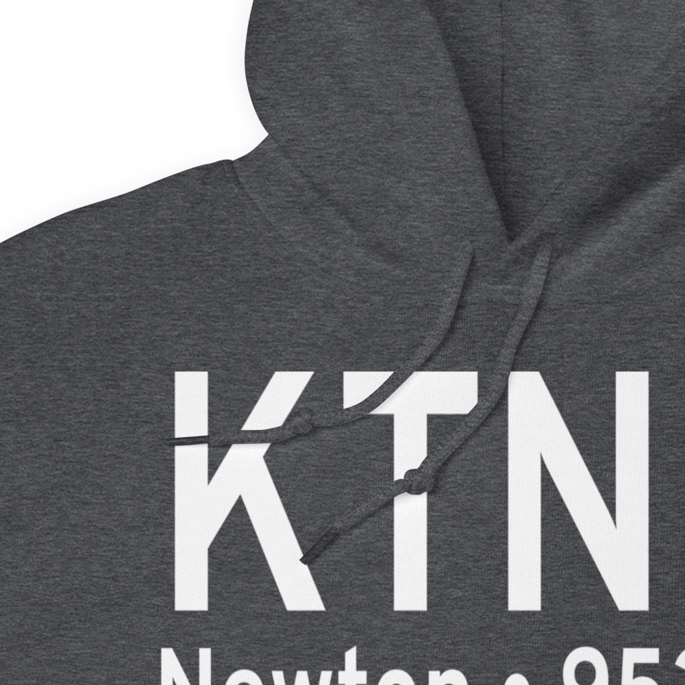 Newton Municipal Airport (KTNU) ICAO Hoodie Sweatshirt 