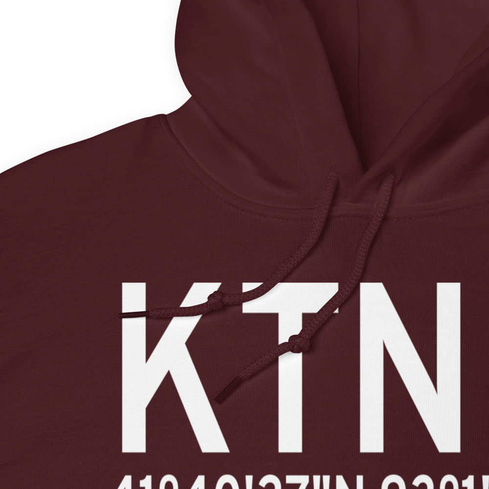 Newton Municipal Airport (KTNU) ICAO Hoodie Sweatshirt 