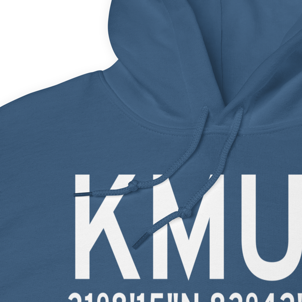 Spence Airport (KMUL) ICAO Hoodie Sweatshirt 