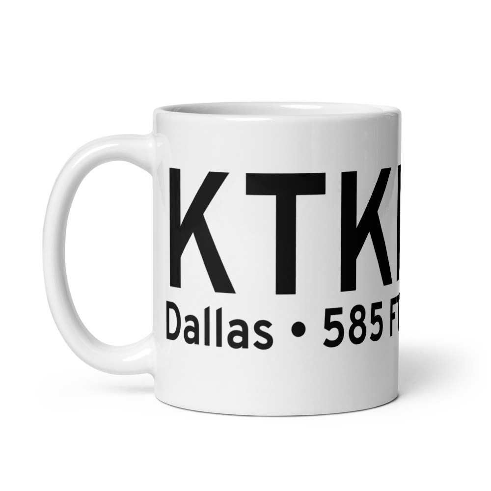 Collin County Regional At Mc Kinney Airport (KTKI) ICAO Mug 