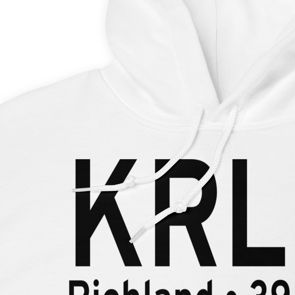 Richland Airport (KRLD) ICAO Hoodie Sweatshirt 