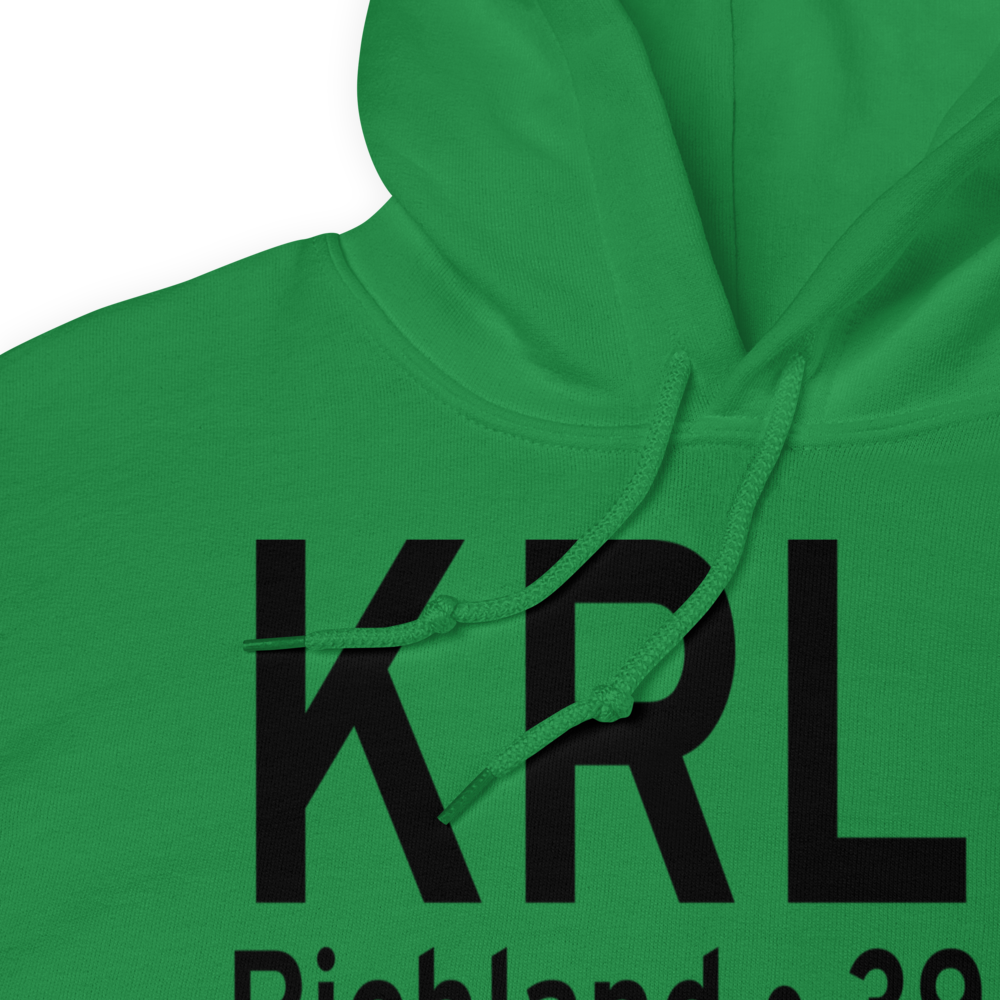 Richland Airport (KRLD) ICAO Hoodie Sweatshirt 