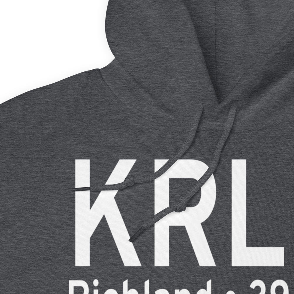 Richland Airport (KRLD) ICAO Hoodie Sweatshirt 