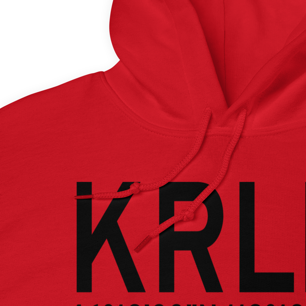 Richland Airport (KRLD) ICAO Hoodie Sweatshirt 