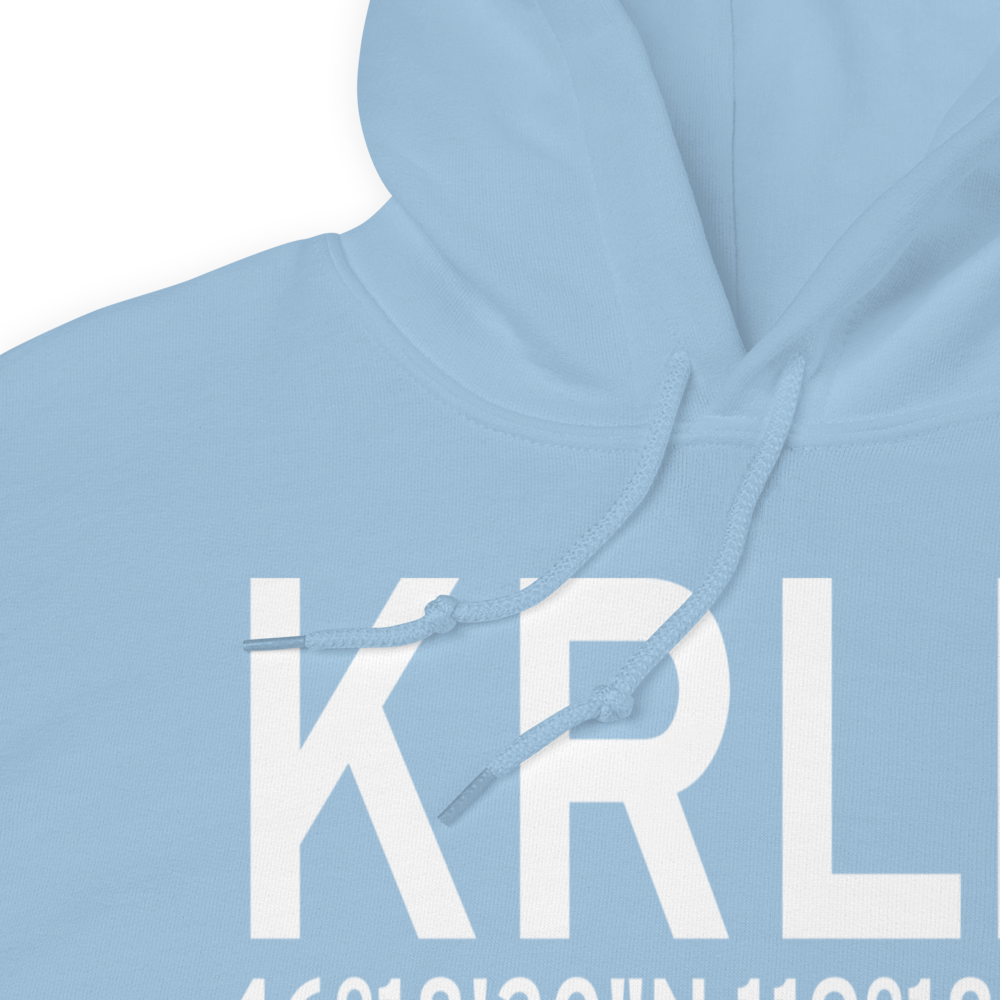 Richland Airport (KRLD) ICAO Hoodie Sweatshirt 