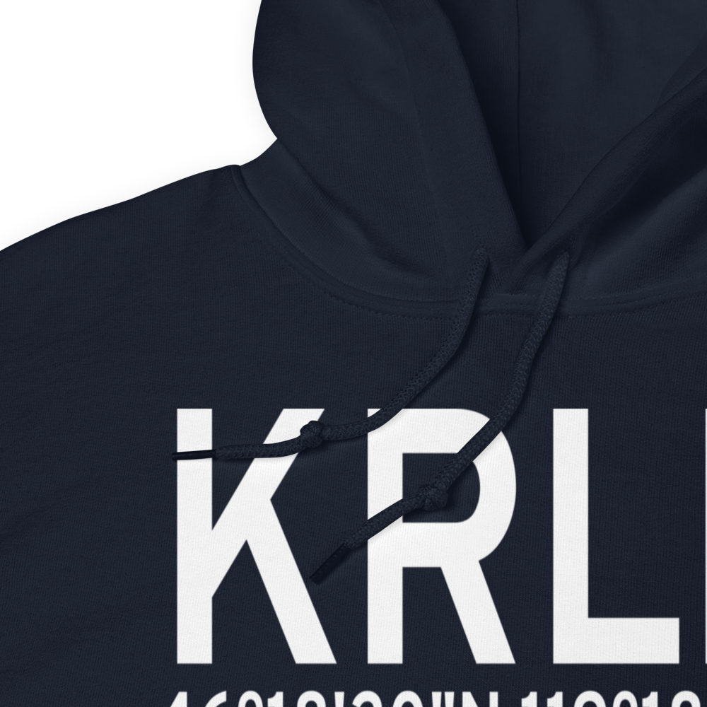 Richland Airport (KRLD) ICAO Hoodie Sweatshirt 