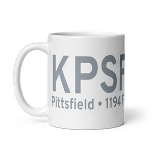 Pittsfield Municipal Airport (KPSF) ICAO Mug