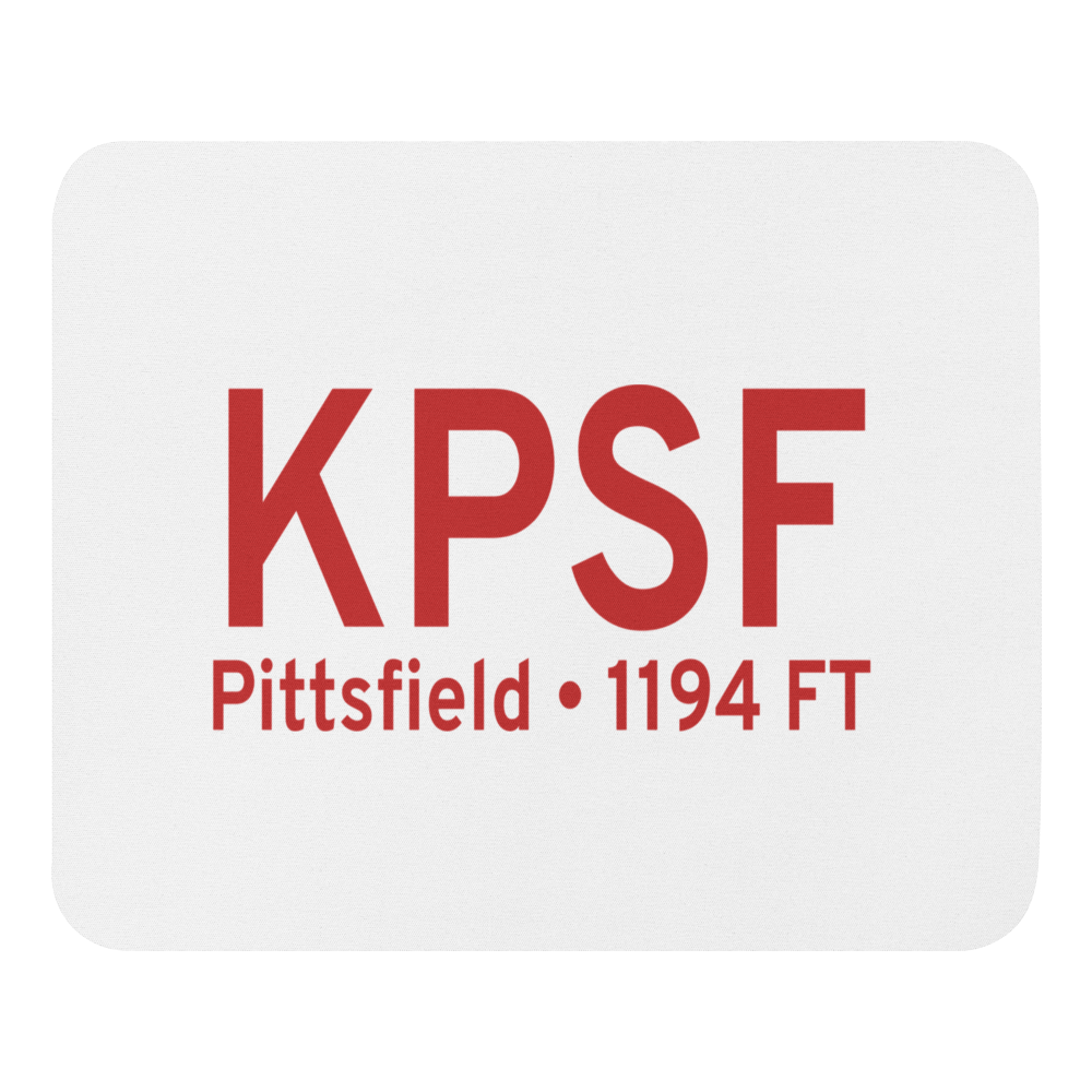 Pittsfield Municipal Airport (KPSF) ICAO  Mouse Pad 