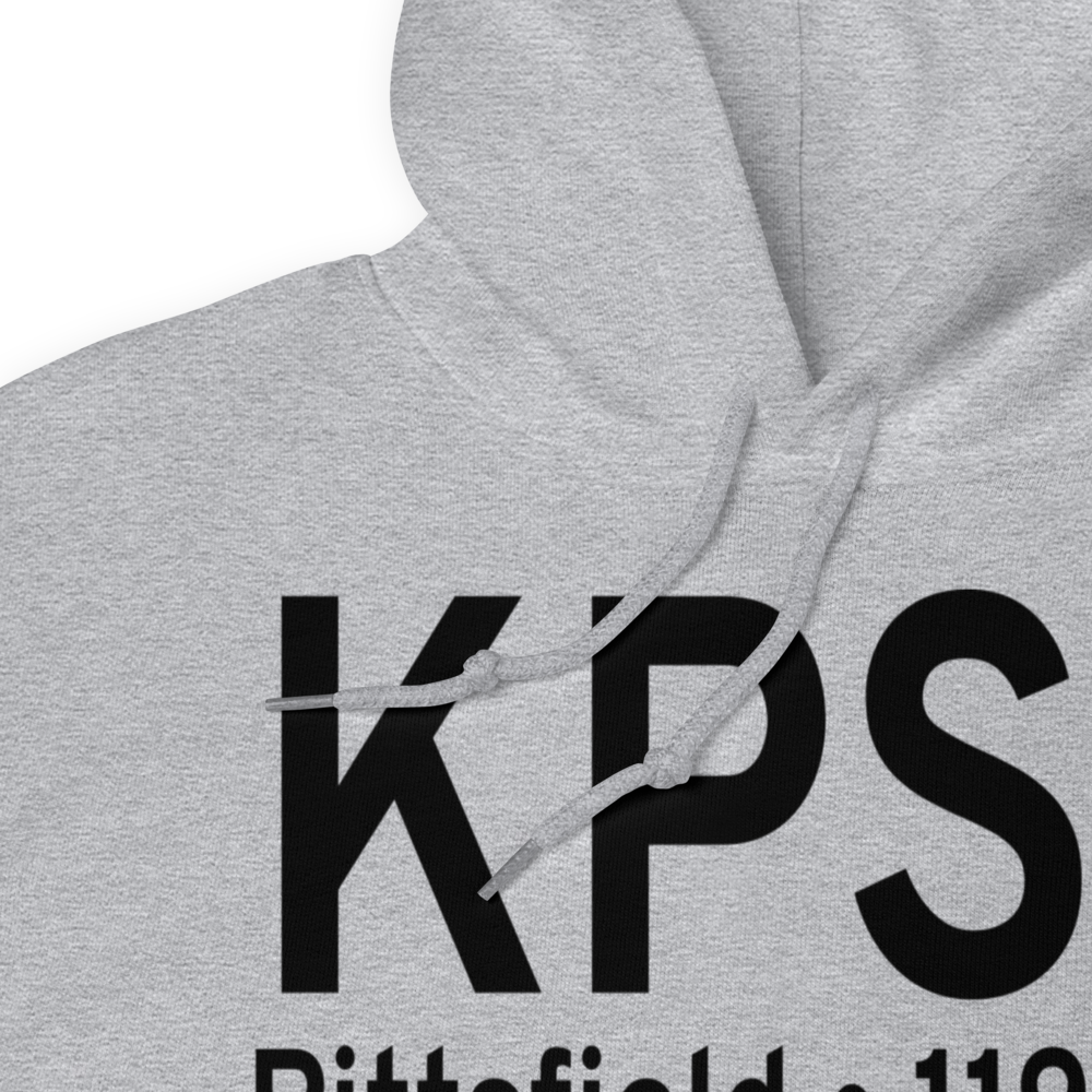Pittsfield Municipal Airport (KPSF) ICAO Hoodie Sweatshirt 
