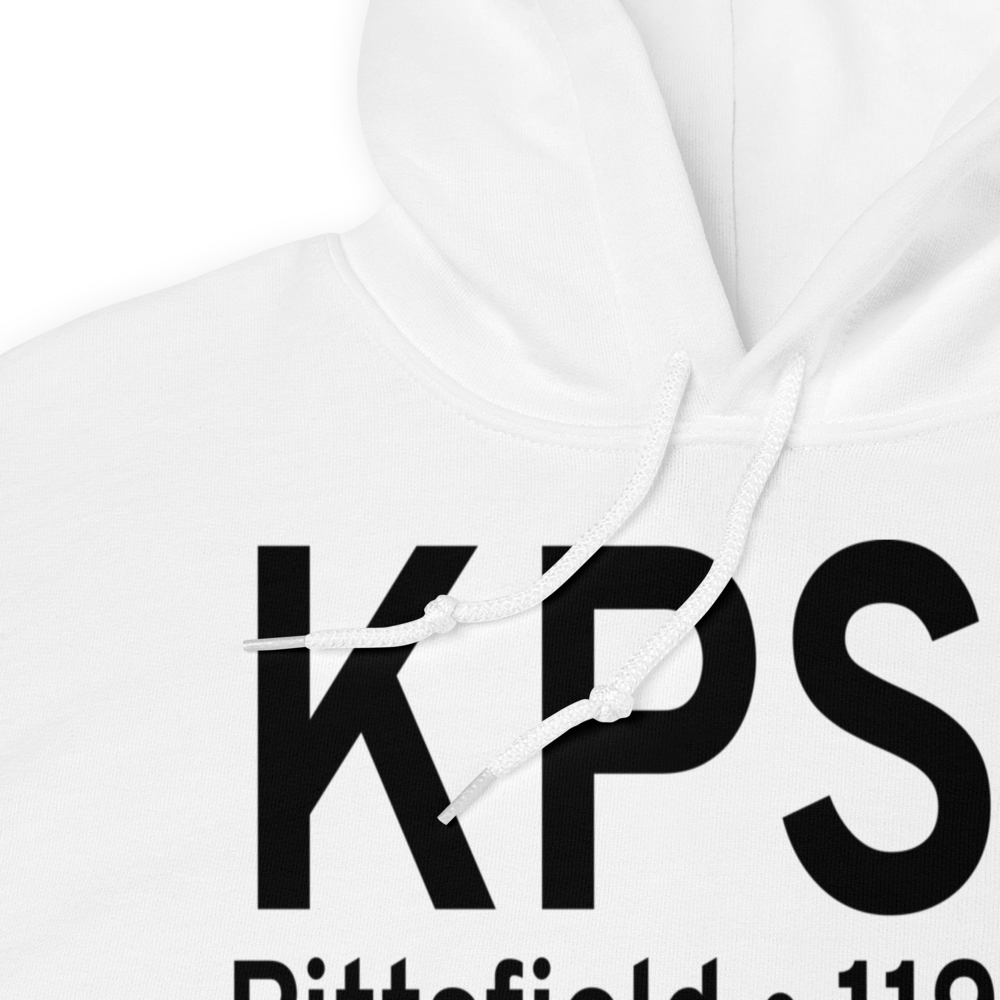 Pittsfield Municipal Airport (KPSF) ICAO Hoodie Sweatshirt 