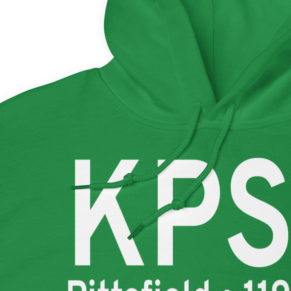 Pittsfield Municipal Airport (KPSF) ICAO Hoodie Sweatshirt 