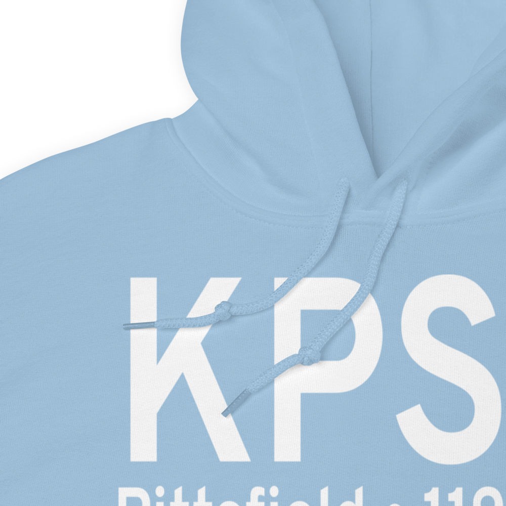 Pittsfield Municipal Airport (KPSF) ICAO Hoodie Sweatshirt 