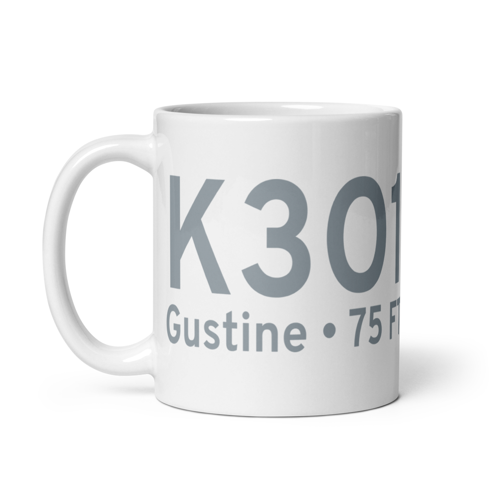 Gustine Airport (K3O1) ICAO Mug 