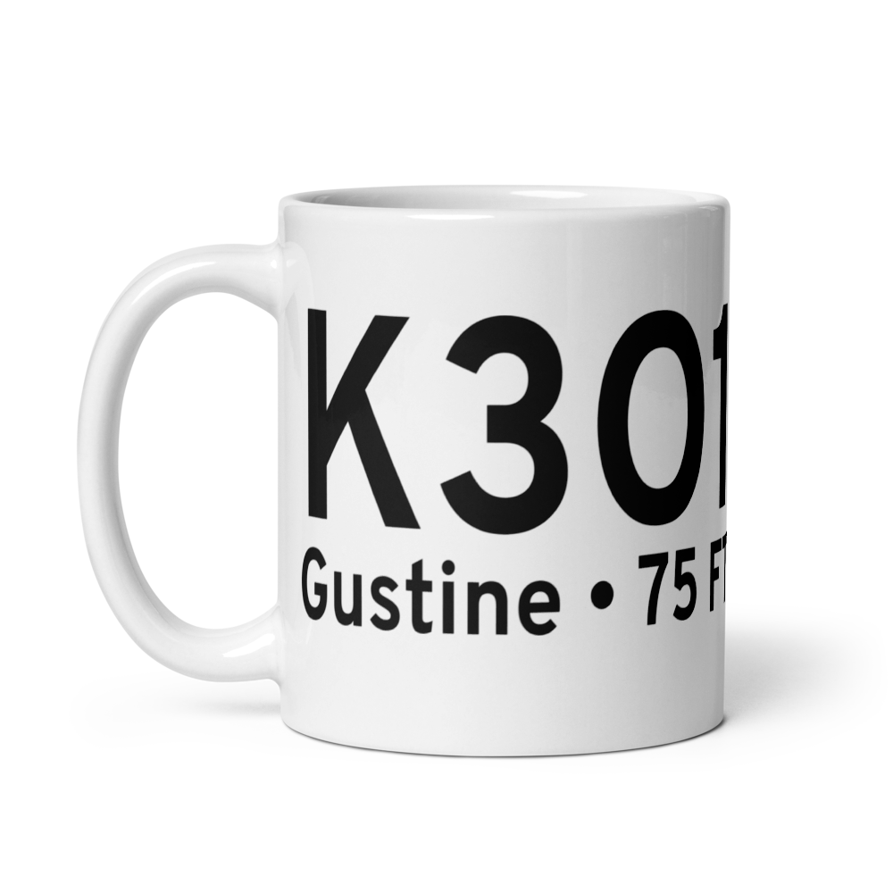 Gustine Airport (K3O1) ICAO Mug 