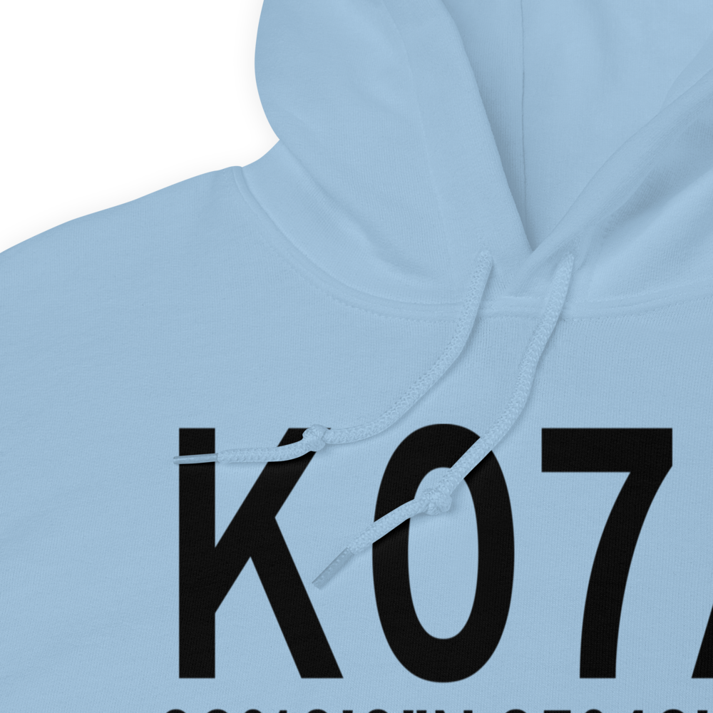 Franklin Field (K07A) ICAO Hoodie Sweatshirt 